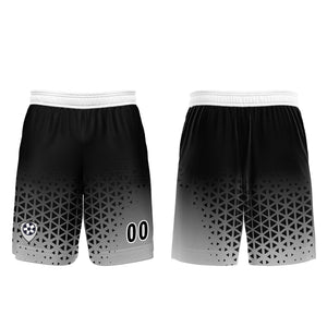 Conjunto personalizado de camiseta & uniforme blanco y negro para niños y adultos