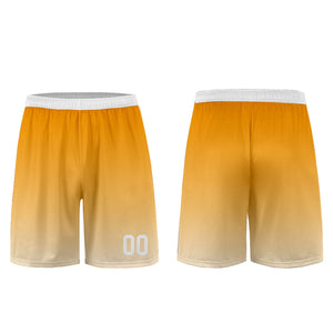 Conjunto personalizado de camiseta de uniforme naranja y blanco para niños y adultos