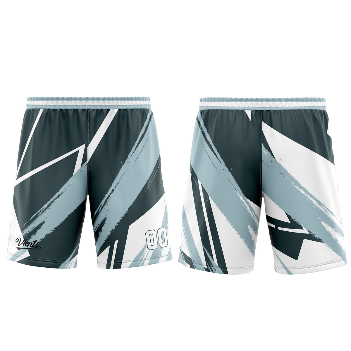 Uniforme de baloncesto personalizado en verde mate y blanco con tu logotipo-nombre y número impresos