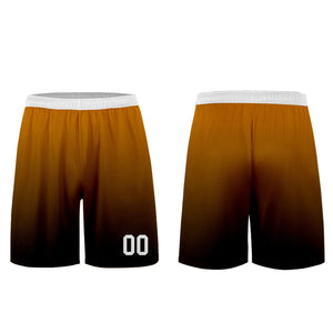 Conjunto personalizado de camiseta de uniforme naranja y negro para niños y adultos