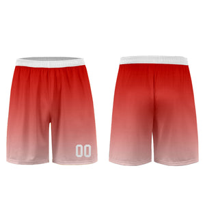 Conjunto personalizado de camiseta & uniforme rojo y blanco para niños y adultos