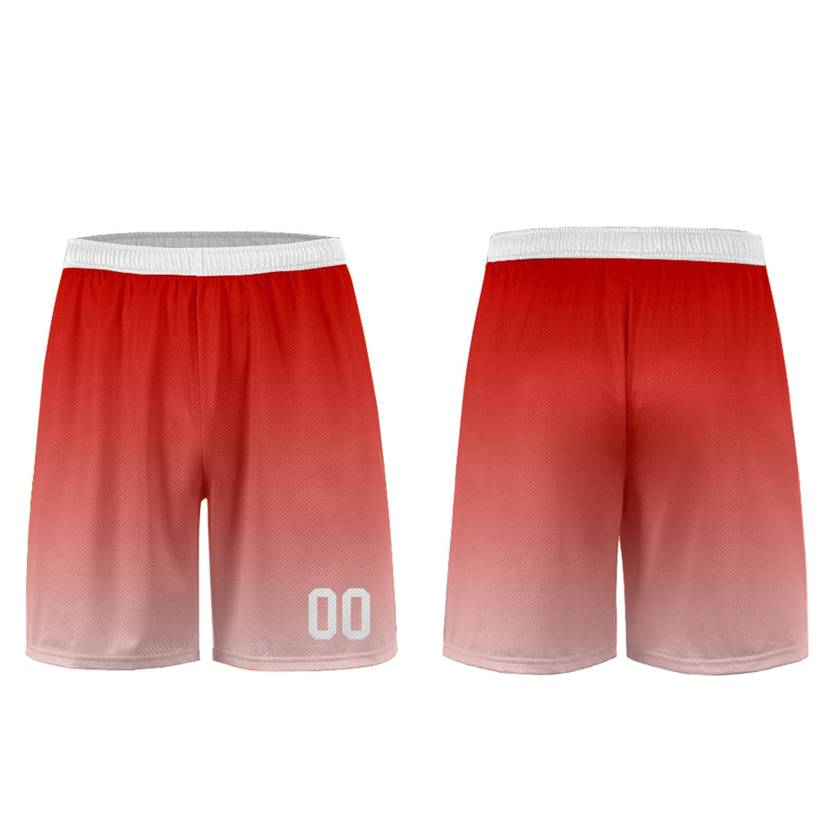 Conjunto personalizado de camiseta & uniforme rojo y blanco para niños y adultos