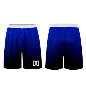 Conjunto personalizado de camiseta de uniforme azul y negro para niños y adultos