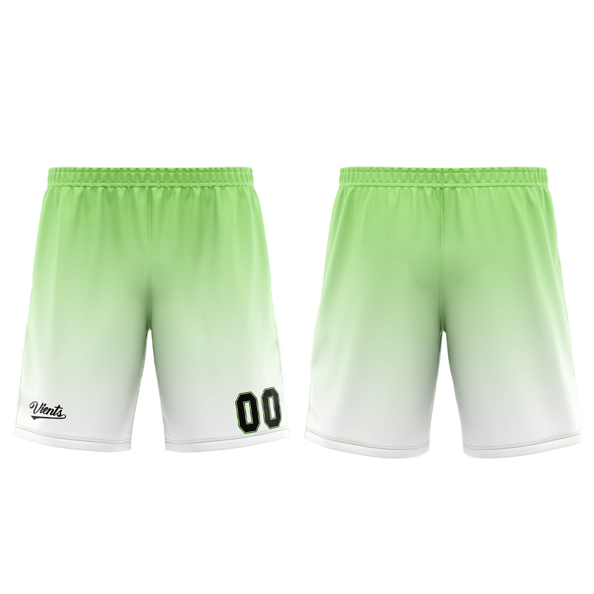 Uniforme de baloncesto personalizado blanco y verde con tu logotipo-nombre y número impresos