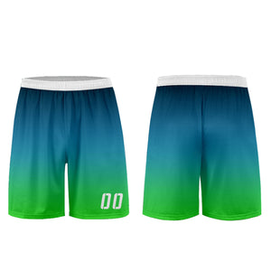 Conjunto personalizado de camiseta de uniforme verde oliva azul verdoso para niños y adultos