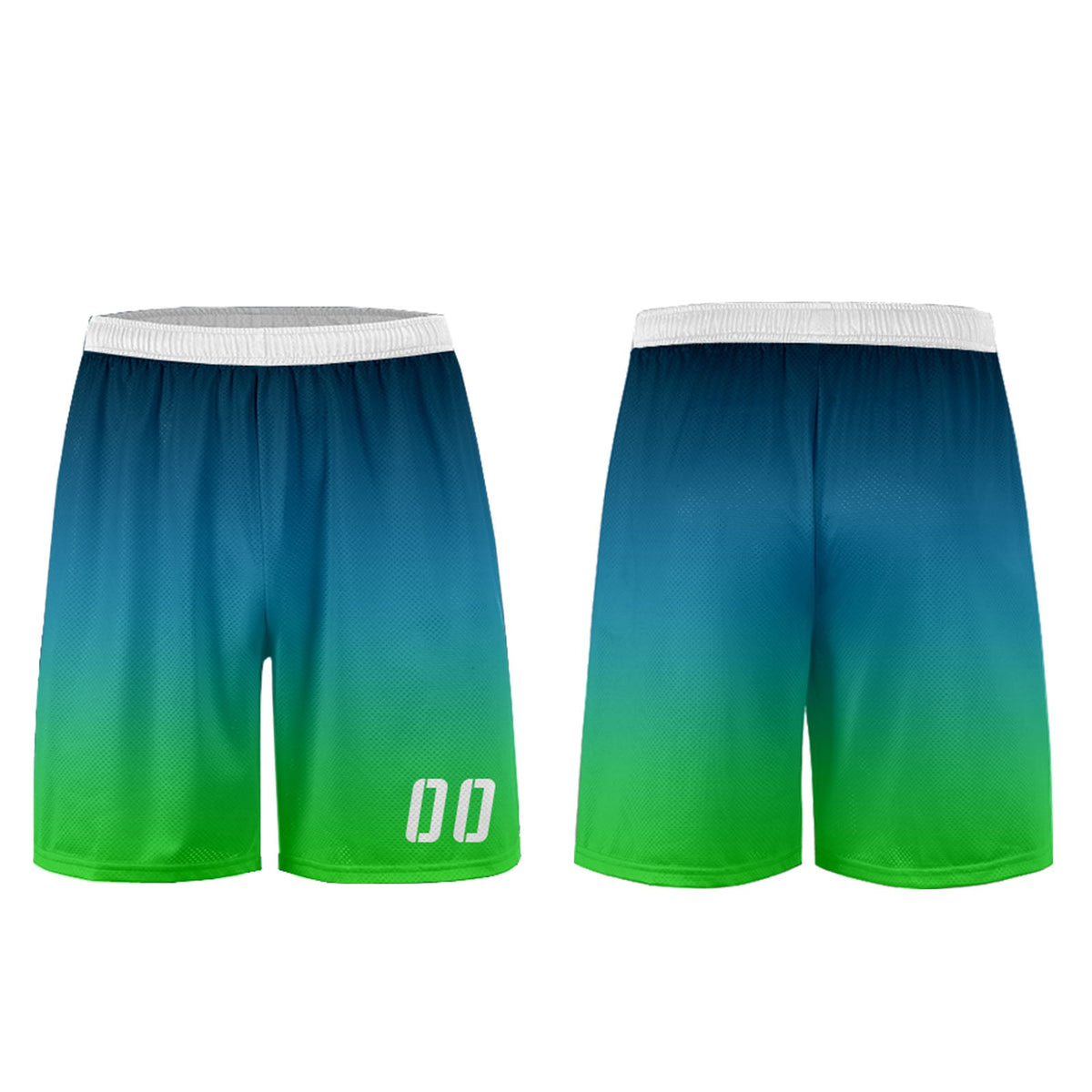 Conjunto personalizado de camiseta de uniforme verde oliva azul verdoso para niños y adultos