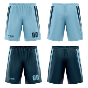 Traje de baloncesto reversible azul marino personalizado para adultos y niños