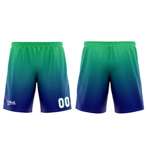 Uniforme de baloncesto personalizado de color verde marino con tu logotipo-nombre y número impresos