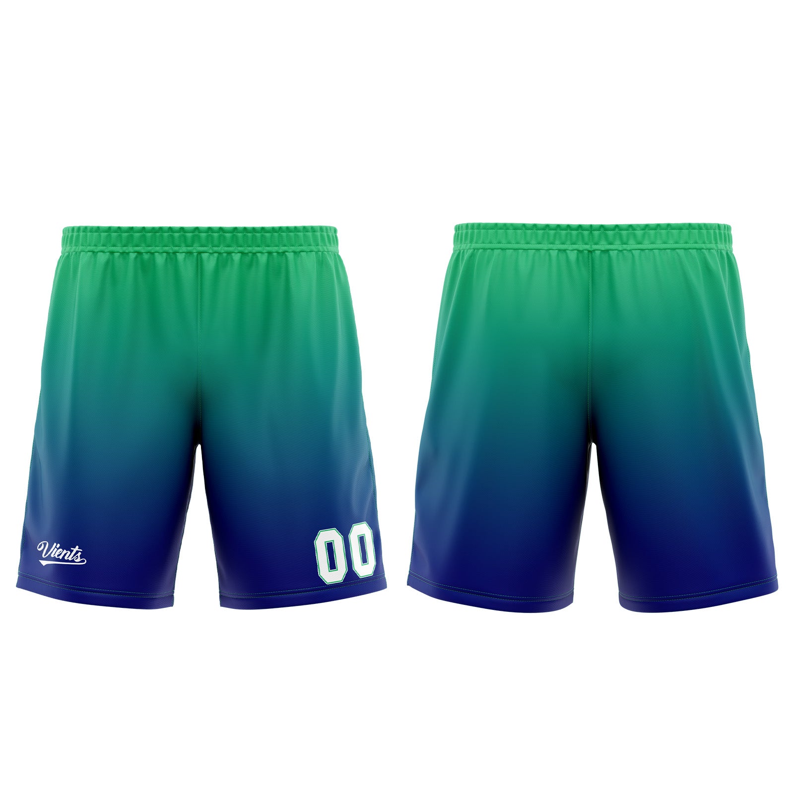 Uniforme de baloncesto personalizado de color verde marino con tu logotipo-nombre y número impresos