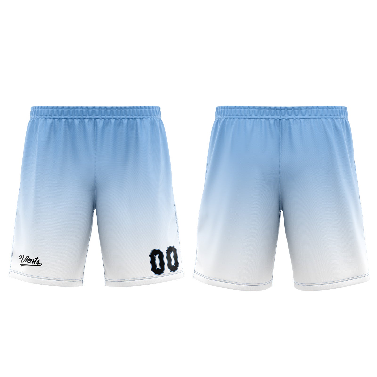 Uniforme de baloncesto personalizado blanco y azul con tu logotipo-nombre y número impresos