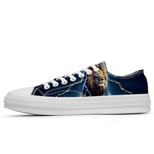 Realza tu estilo con zapatillas bajas de lona para hombre y mujer