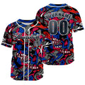 Camiseta de béisbol gris personalizada con nombre número y logotipo personalizados