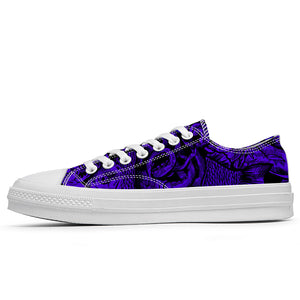 Resalta tu estilo con las zapatillas bajas de lona Fish para hombre y mujer