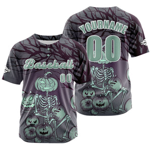 Camiseta de béisbol gris personalizada con botones para hombre mujer adulto y joven Estampado de nombre número y logotipo