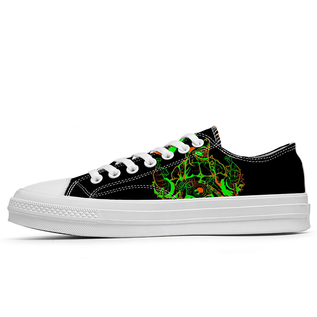 Realza tu estilo con las zapatillas bajas de lona Shark para hombre y mujer
