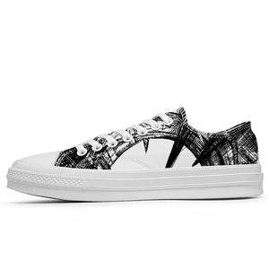 Realza tu estilo con zapatillas bajas de lona para hombre y mujer