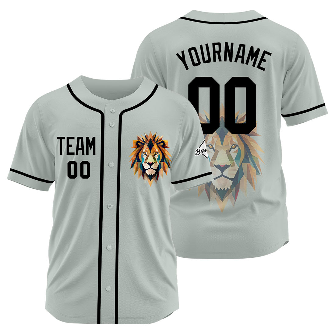 Uniformes de béisbol personalizados de alta calidad para adultos y niños & optimizados para el rendimiento (color gris)