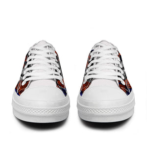 Resalta tu estilo con las zapatillas bajas de lona Skeleton para hombre y mujer