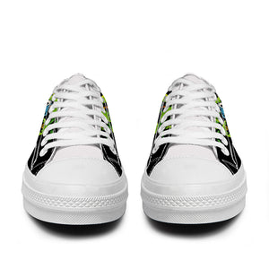 Realza tu estilo con las zapatillas bajas de lona Shark para hombre y mujer