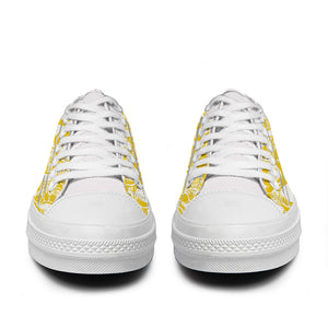 Resalta tu estilo con las zapatillas bajas de lona Skeleton para hombre y mujer