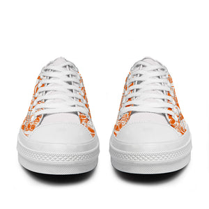 Resalta tu estilo con las zapatillas bajas de lona Skeleton para hombre y mujer