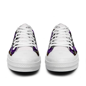 Resalta tu estilo con las zapatillas bajas de lona Skeleton para hombre y mujer