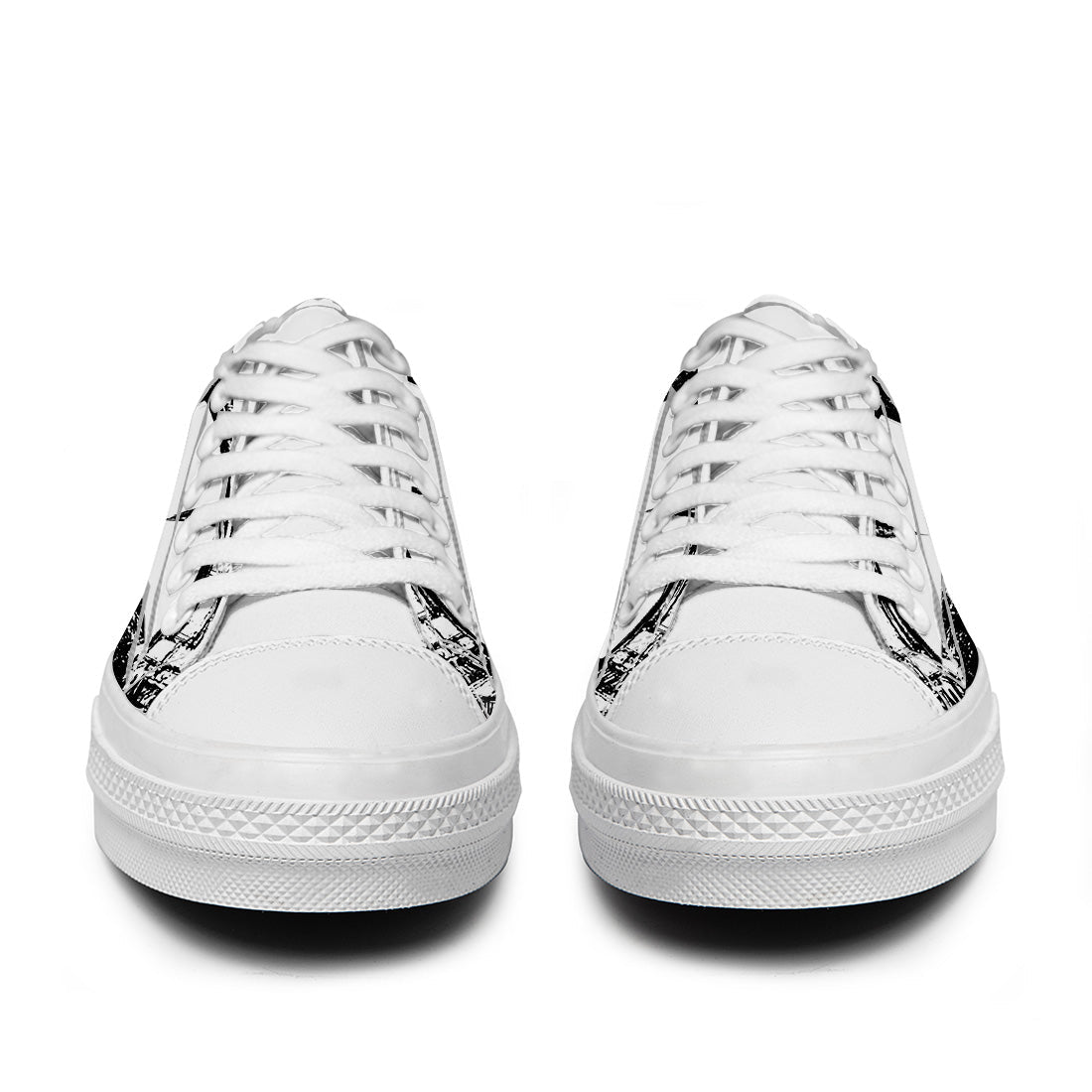 Realza tu estilo con zapatillas bajas de lona para hombre y mujer