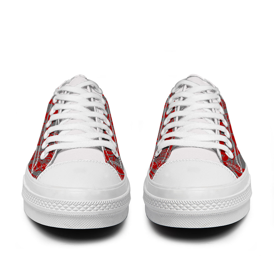 Resalta tu estilo con las zapatillas bajas de lona Skeleton para hombre y mujer