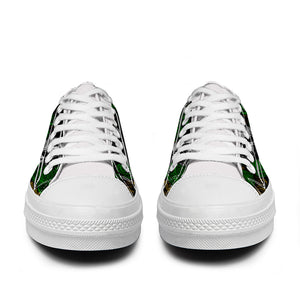 Resalta tu estilo con las zapatillas bajas de lona Skeleton para hombre y mujer