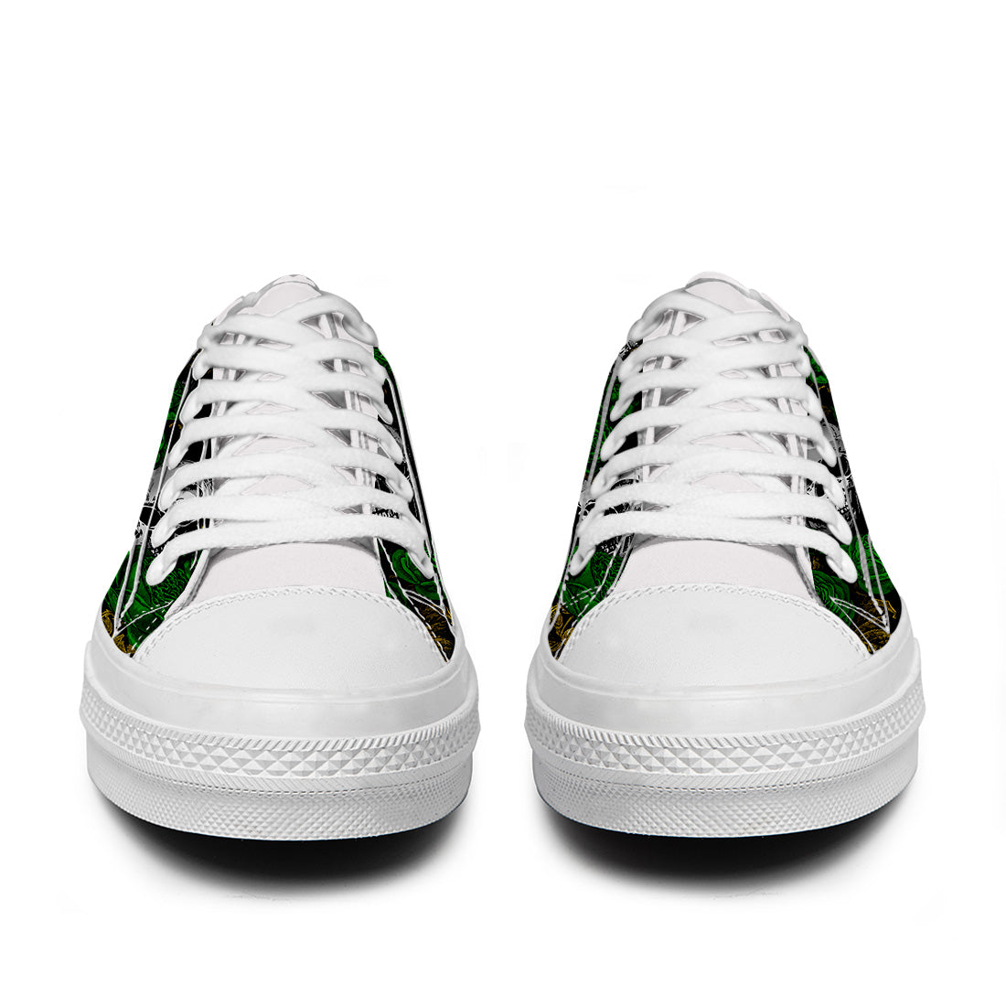 Resalta tu estilo con las zapatillas bajas de lona Skeleton para hombre y mujer