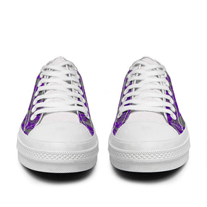 Resalta tu estilo con las zapatillas bajas de lona Skeleton para hombre y mujer