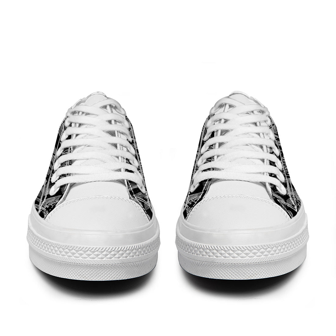 Resalta tu estilo con las zapatillas bajas de lona Fish para hombre y mujer