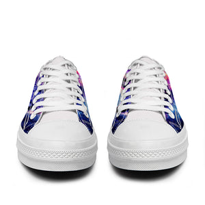 Realza tu estilo con las zapatillas bajas de lona Wolf para hombre y mujer