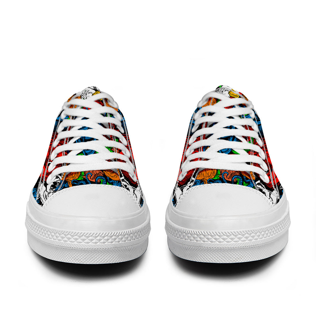 Resalta tu estilo con las zapatillas bajas de lona Fish para hombre y mujer