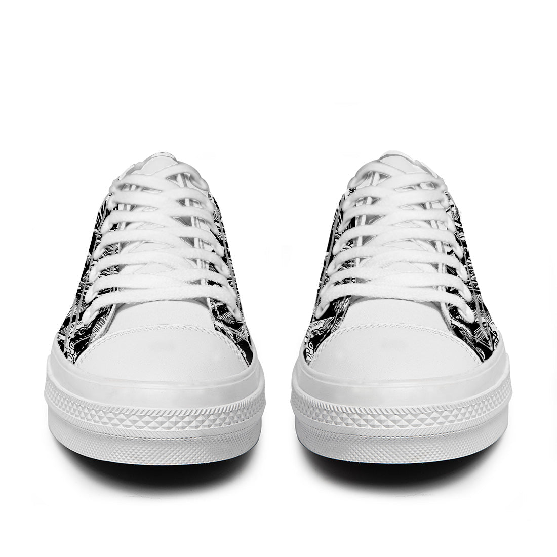 Resalta tu estilo con las zapatillas bajas de lona Fish para hombre y mujer