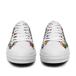 Realza tu estilo con las zapatillas bajas de lona Wolf para hombre y mujer