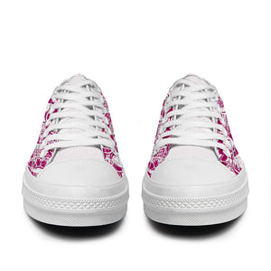 Resalta tu estilo con las zapatillas bajas de lona Skeleton para hombre y mujer
