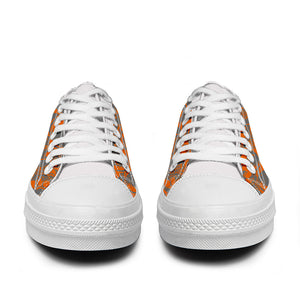 Resalta tu estilo con las zapatillas bajas de lona Skeleton para hombre y mujer