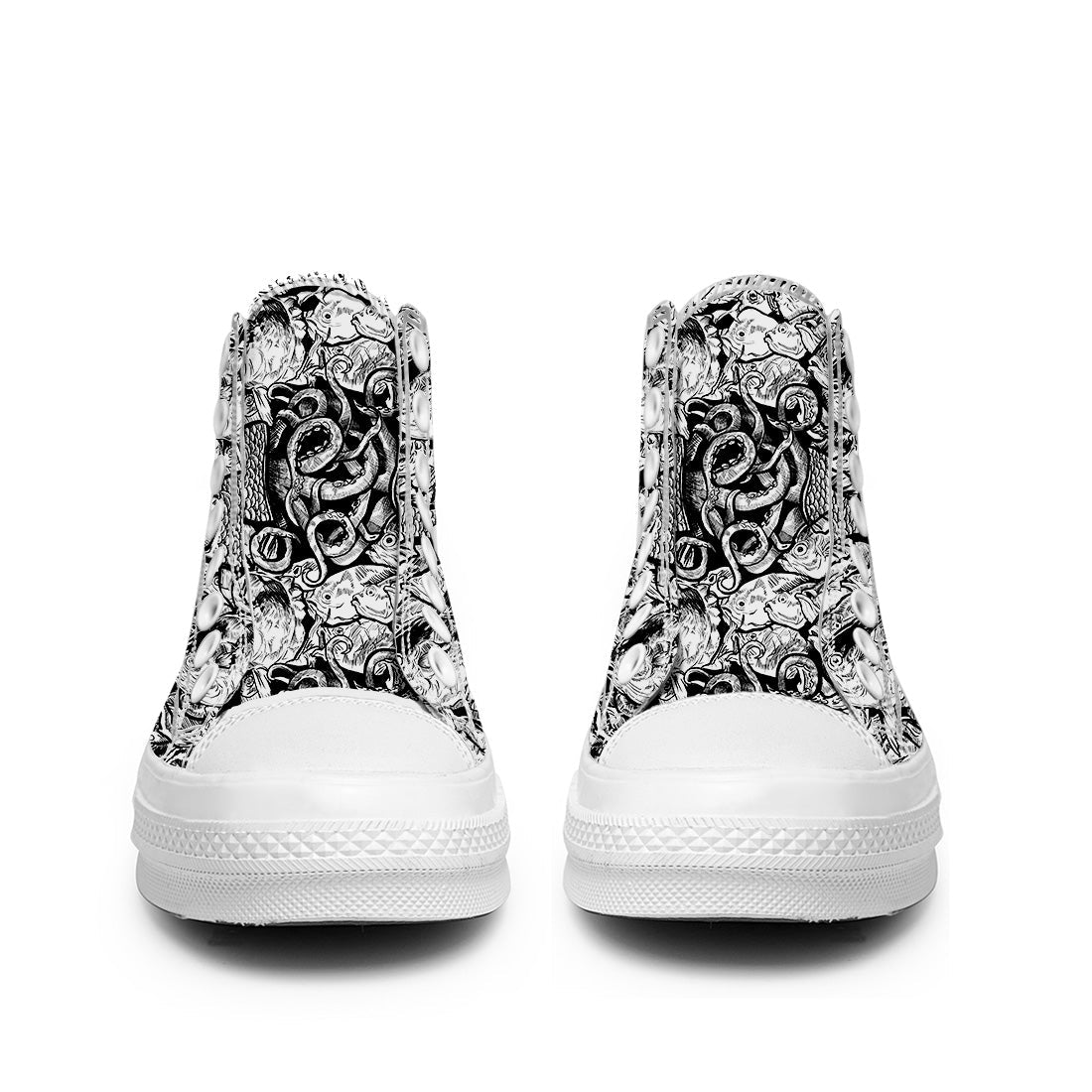 Realza tu estilo con zapatillas de lona de media caña para hombre y mujer