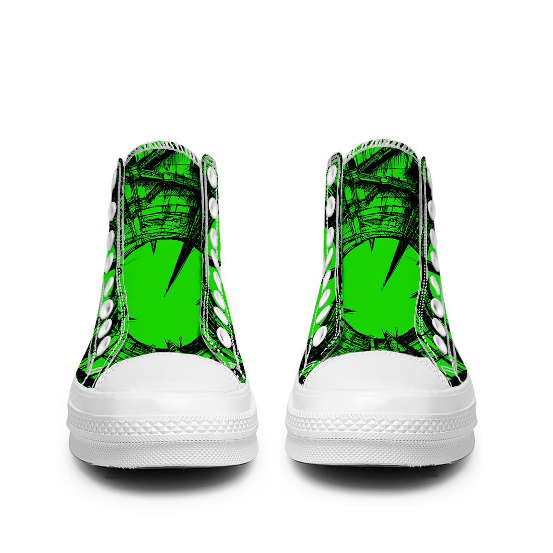 Realza tu estilo con zapatillas de lona de media caña para hombre y mujer