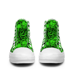 Realza tu estilo con zapatillas de lona de media caña para hombre y mujer