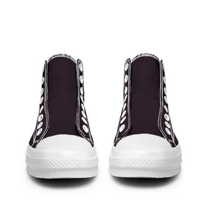 Realza tu estilo con zapatillas de lona de media caña para hombre y mujer