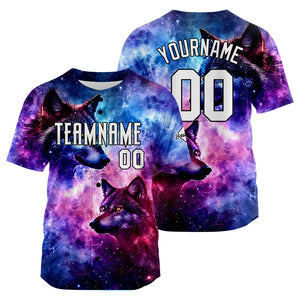 Uniformes de béisbol personalizados Starry Wolf de alta calidad para adultos y niños & optimizados para el rendimiento