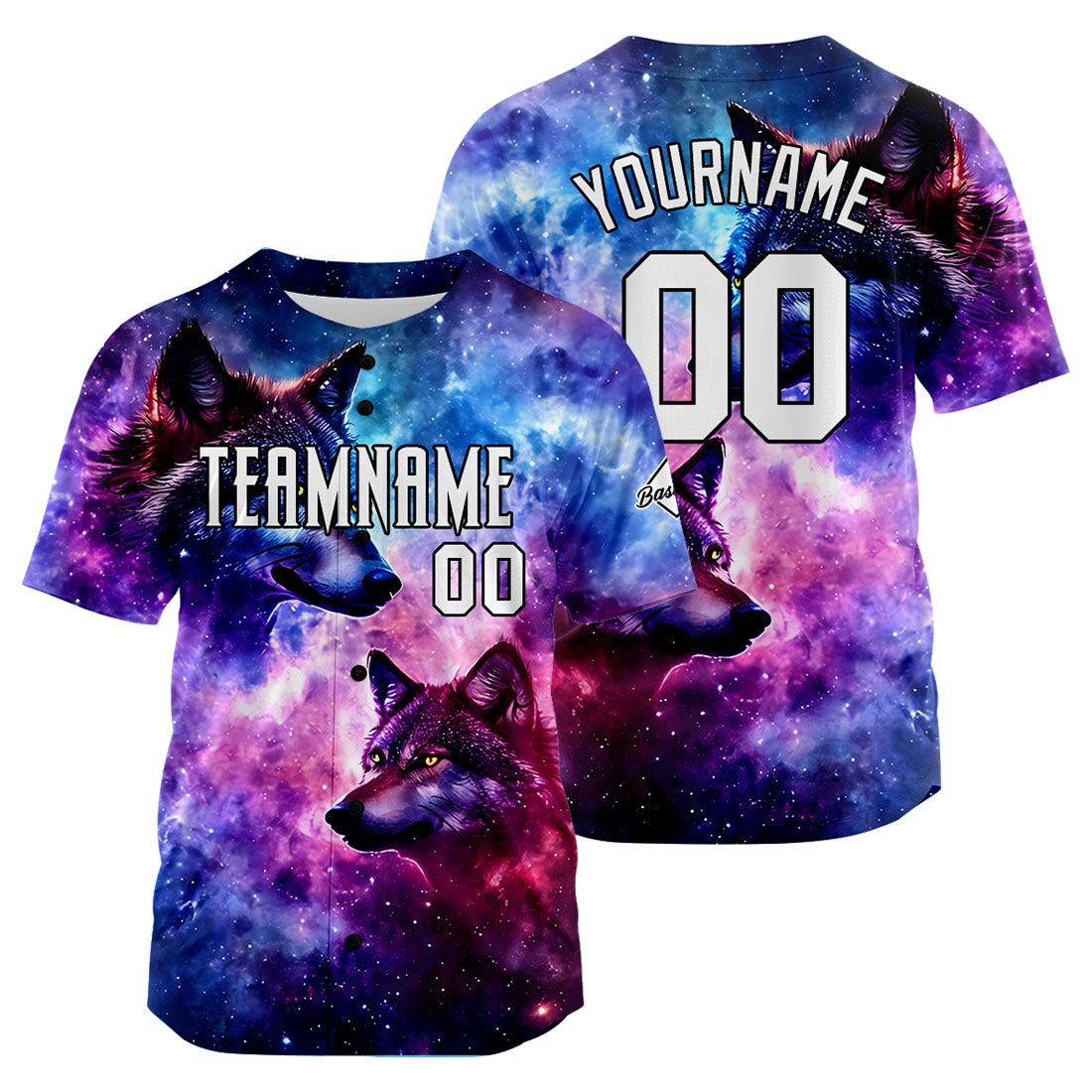 Uniformes de béisbol personalizados Starry Wolf de alta calidad para adultos y niños & optimizados para el rendimiento