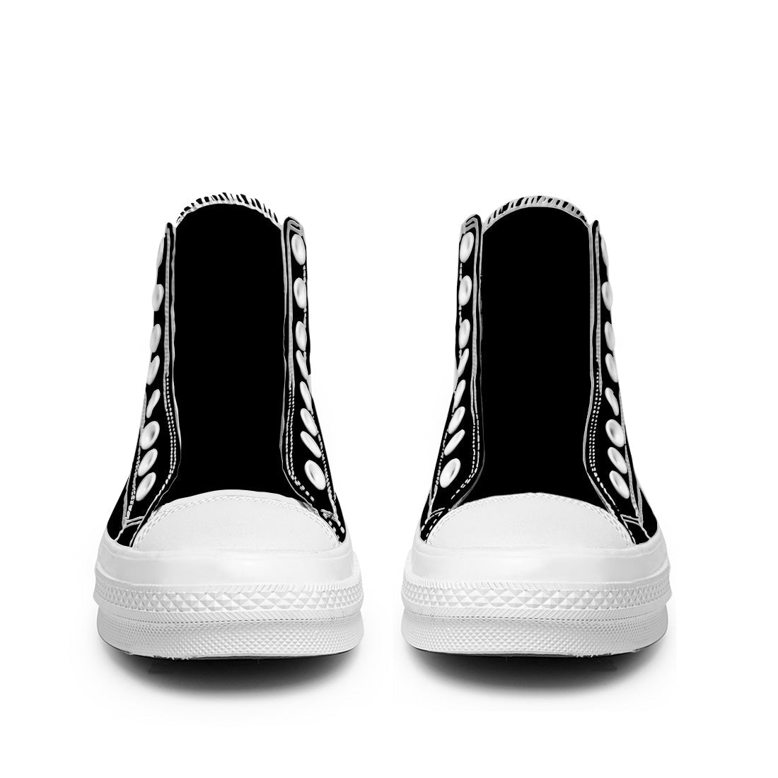 Realza tu estilo con zapatillas de lona de media caña para hombre y mujer