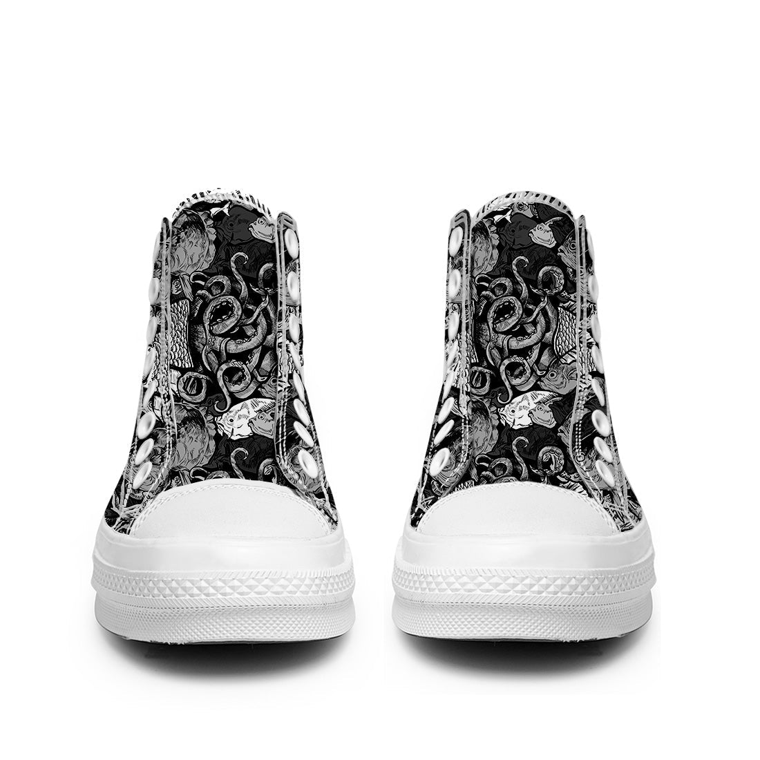 Realza tu estilo con zapatillas de lona de media caña para hombre y mujer
