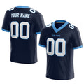 custom authentic football jersey navy-powder blue mesh