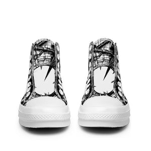 Realza tu estilo con zapatillas de lona de media caña para hombre y mujer