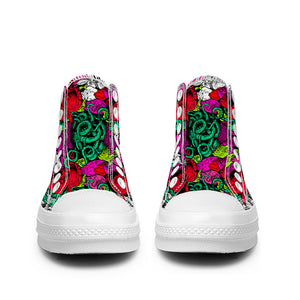 Realza tu estilo con zapatillas de lona de media caña para hombre y mujer