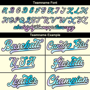 Camiseta de béisbol color crema personalizada con diseño bordado Camisetas de béisbol de hip hop personalizadas